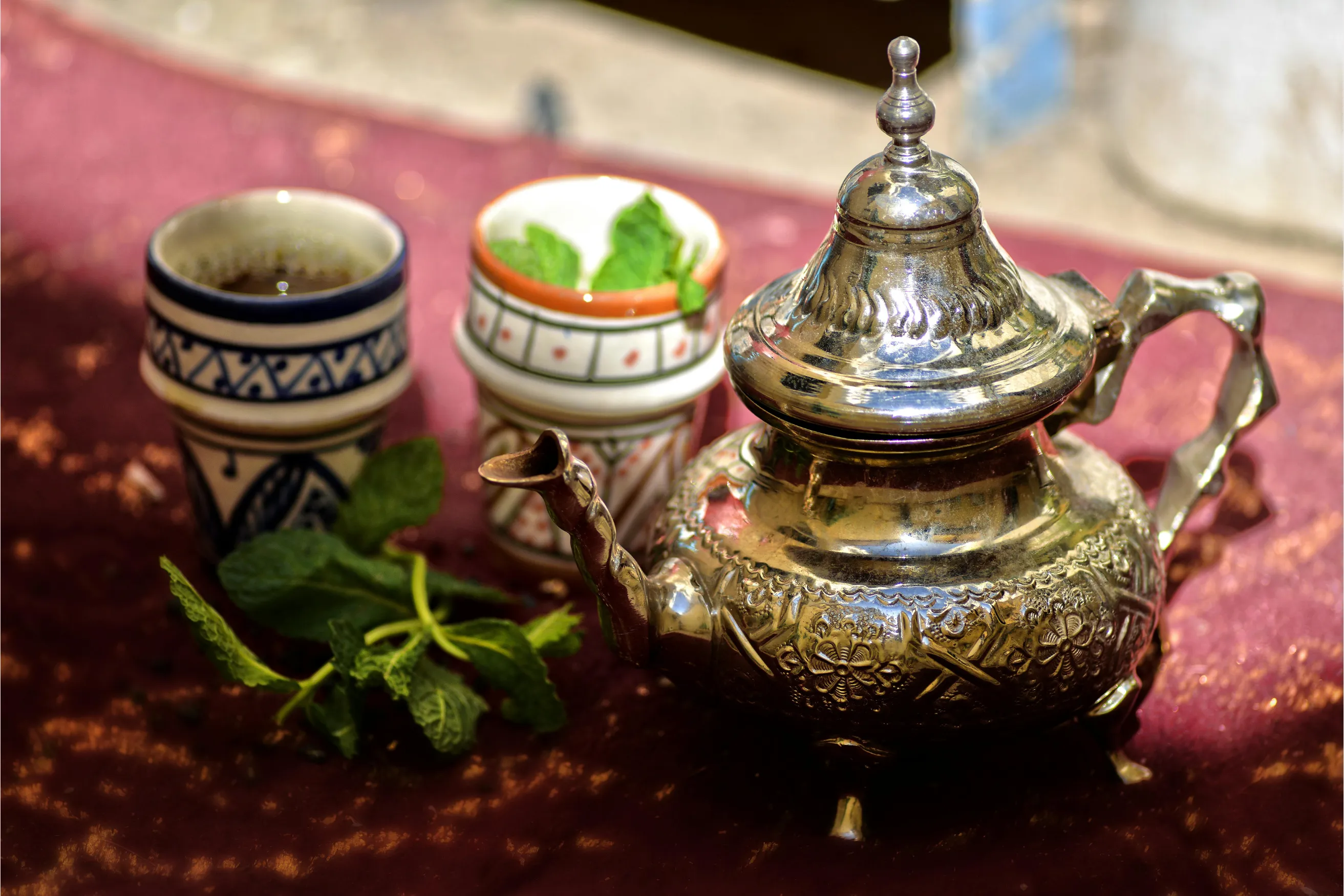 Mint tea